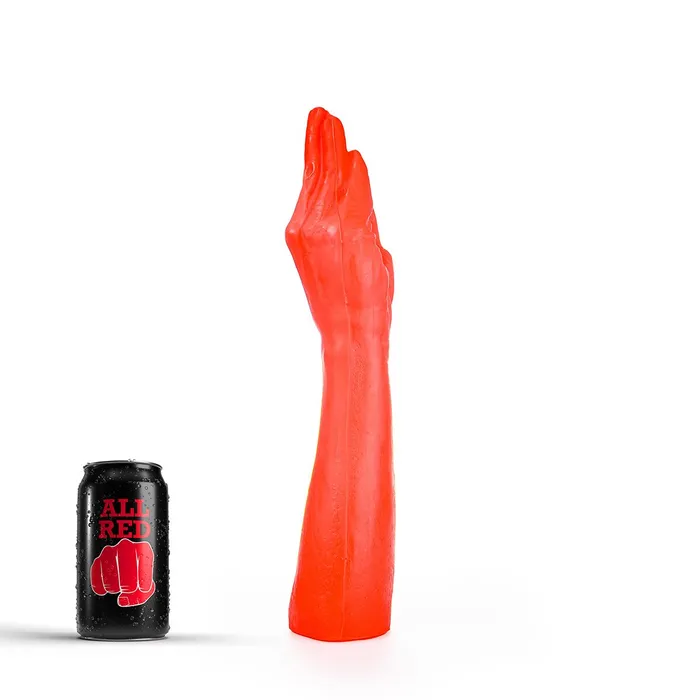 All Black Dildos All Red Fisting Dildo 37 x 7 cm Rood