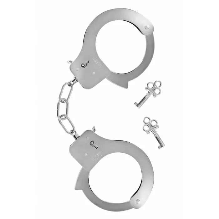 Anal Fetish Tentation Set di Manette e Cavigliere Fetish Tentation Argentato