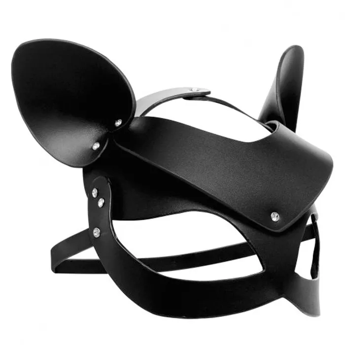 Bad Kitten Leather Cat Mask | XR Brand Restraints