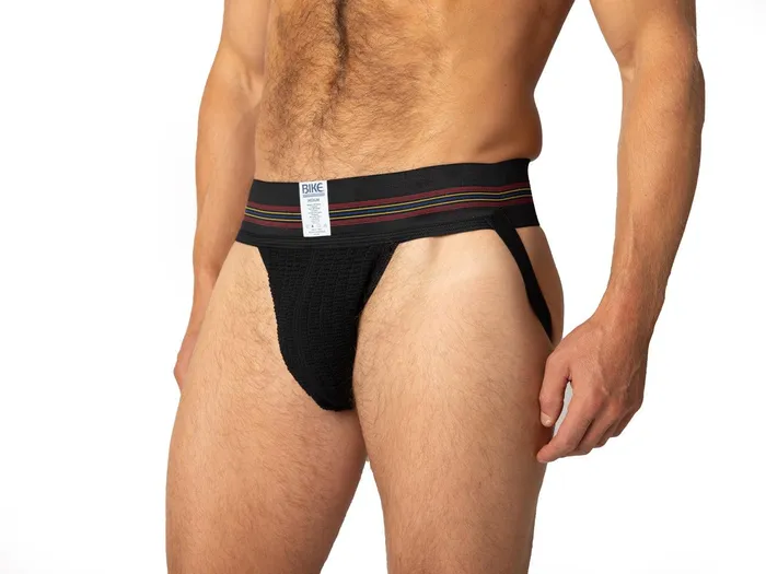 Bike Male Sex Toys | Bike Original - Jockstrap Herenslip - Elastische Tailleband 7,5 cm - Zwart