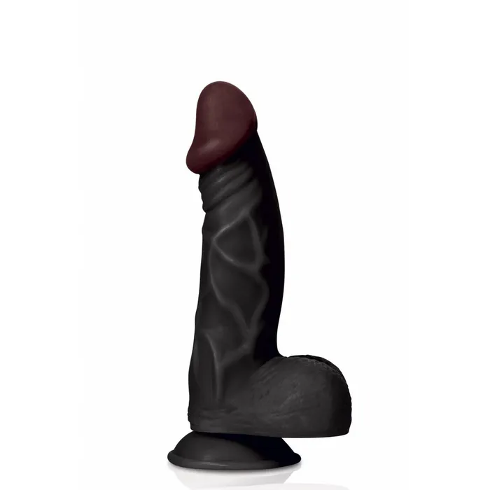 Captain Red Dildos Dildo Realistico Captain Red TPE Nero 23 cm