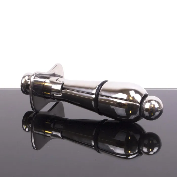 DeLuxe Locking Plug RVS - Small | Kiotos Anal