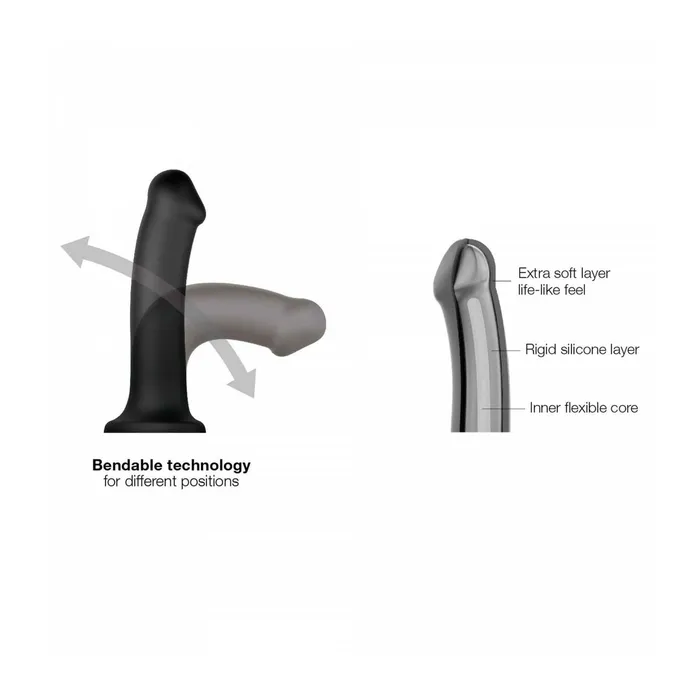 Dildo Strap-on-me 6013168 XL Nero | Strap-on-me Female Sex Toys Dildo Strap-on-me 6013168 XL Nero | Strap-on-me Female Sex Toys