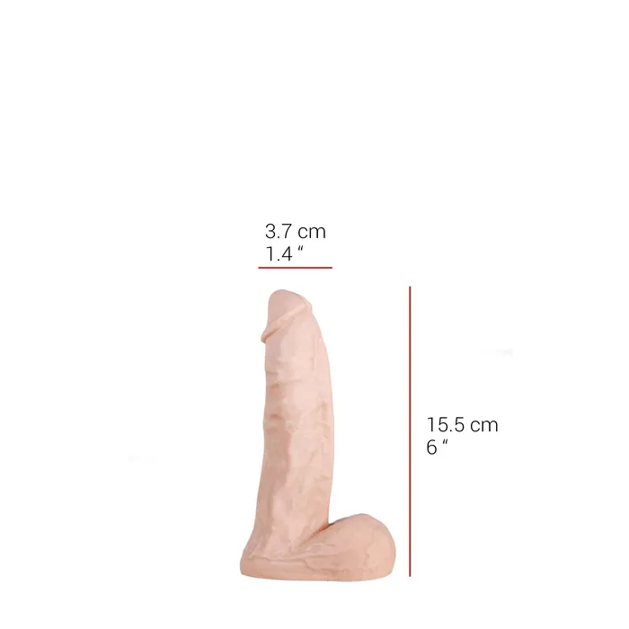 Dildos | 515 515 line - Dildo - 14.5 x 3.7 cm - Lichte Huidskleur