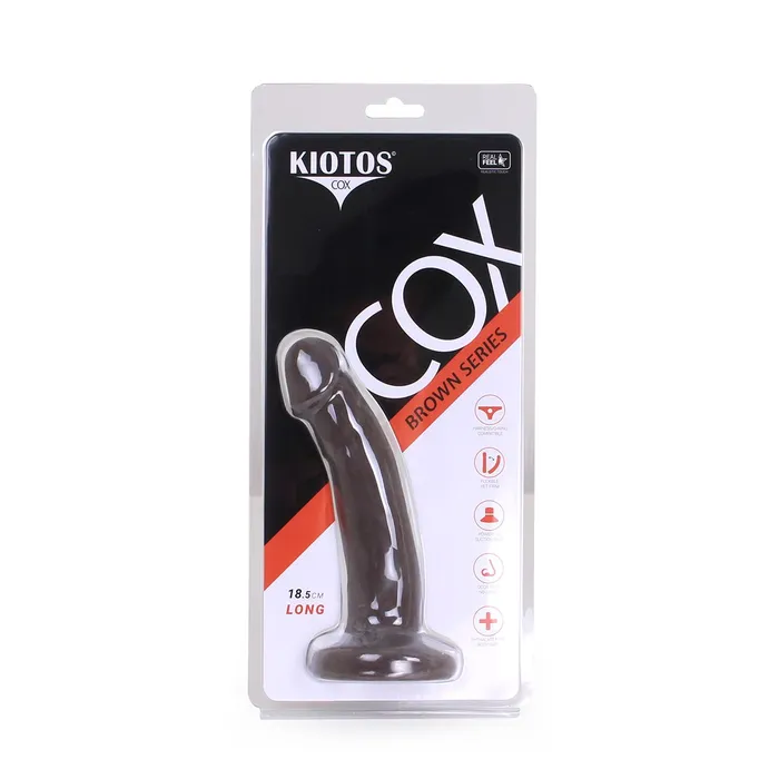 Dildos | Kiotos Cox - Dildo 18.5 x 3.8 cm - Bruin - Kiotos COX