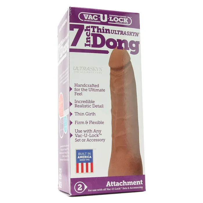 Doc Johnson VacULock Thin Dong Dildos