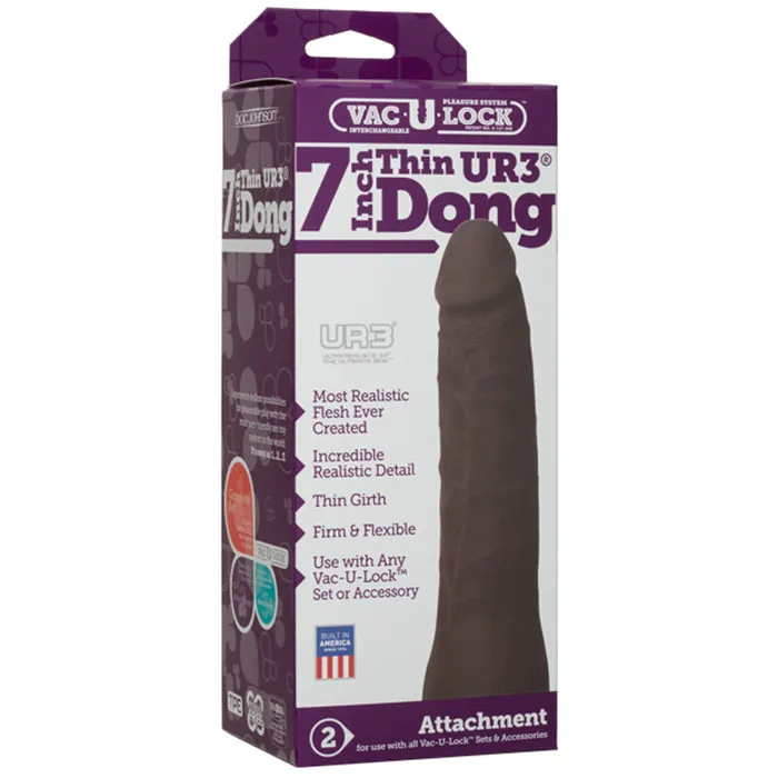 Doc Johnson Vac-U-Lock Thin Dong | Dildos Doc Johnson Vac-U-Lock Thin Dong | Dildos