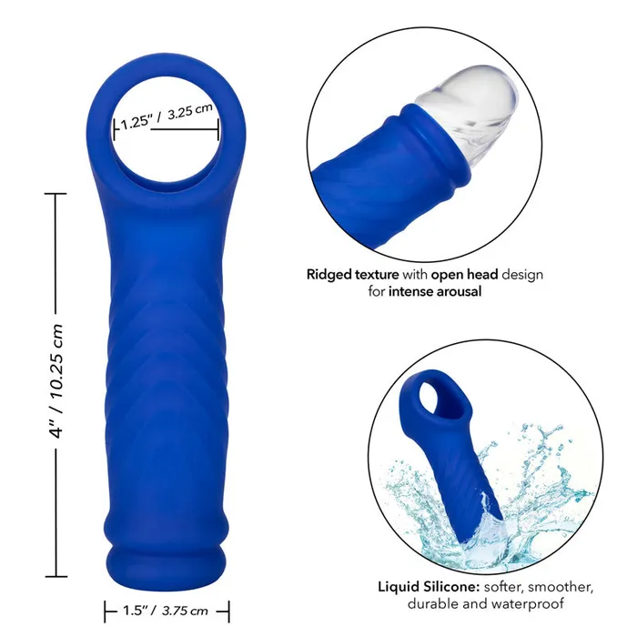 Female Sex Toys | Admiral Liquid Silicone Wave Extension - California Exotic Female Sex Toys | Admiral Liquid Silicone Wave Extension - California Exotic