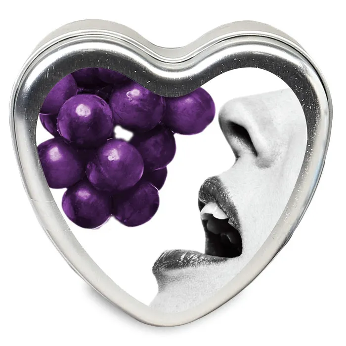 Female Sex Toys Earthly Body Edible Heart Candle Earthly Body
