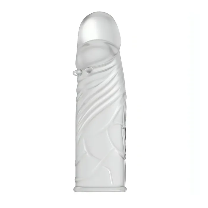 Female Sex Toys | Guaina stimolante con venature in rilievo - Trasparente - Baile