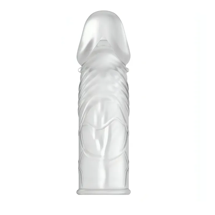 Female Sex Toys | Guaina stimolante con venature in rilievo - Trasparente - Baile