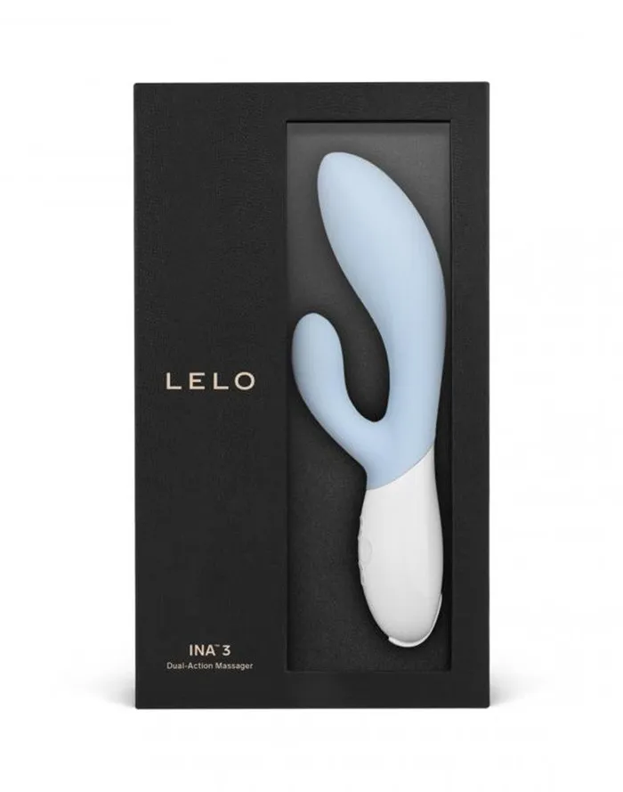 Female Sex Toys | LELO LELO - Ina 3 - Rabbit Vibrator - Lichtblauw