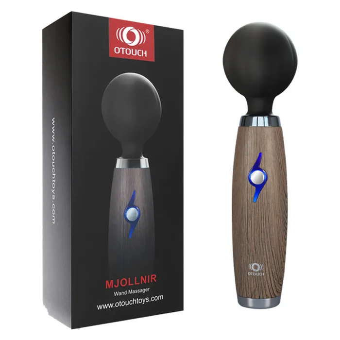 Female Sex Toys MJOLLNIR Rechargeable Wand Massager With Attachments Otouch