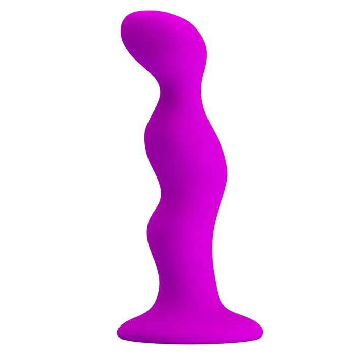 Female Sex Toys Pretty Love Dildo anale ondulato in silicone con ventosa Viola Female Sex Toys Pretty Love Dildo anale ondulato in silicone con ventosa Viola
