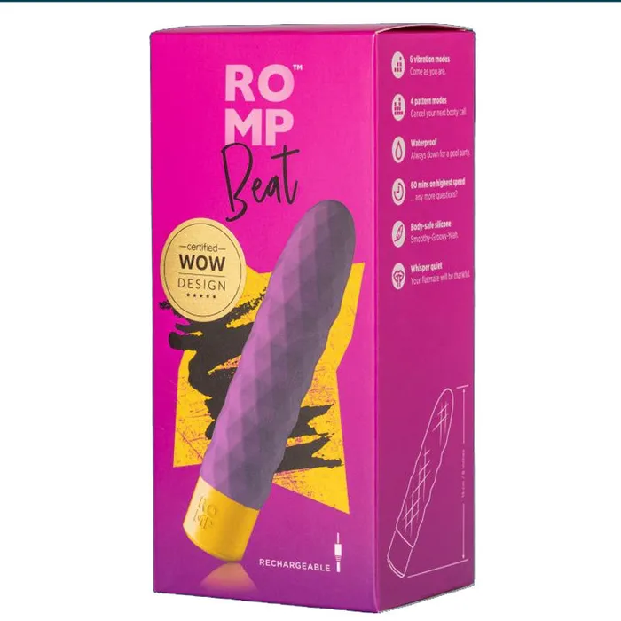 Female Sex Toys Standard Innovations Romp Beat Bullet Vibrator