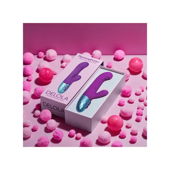 FemmeFunn Female Sex Toys | Vibratore Doppia Stimolazione FemmeFunn Delola Viola FemmeFunn Female Sex Toys | Vibratore Doppia Stimolazione FemmeFunn Delola Viola