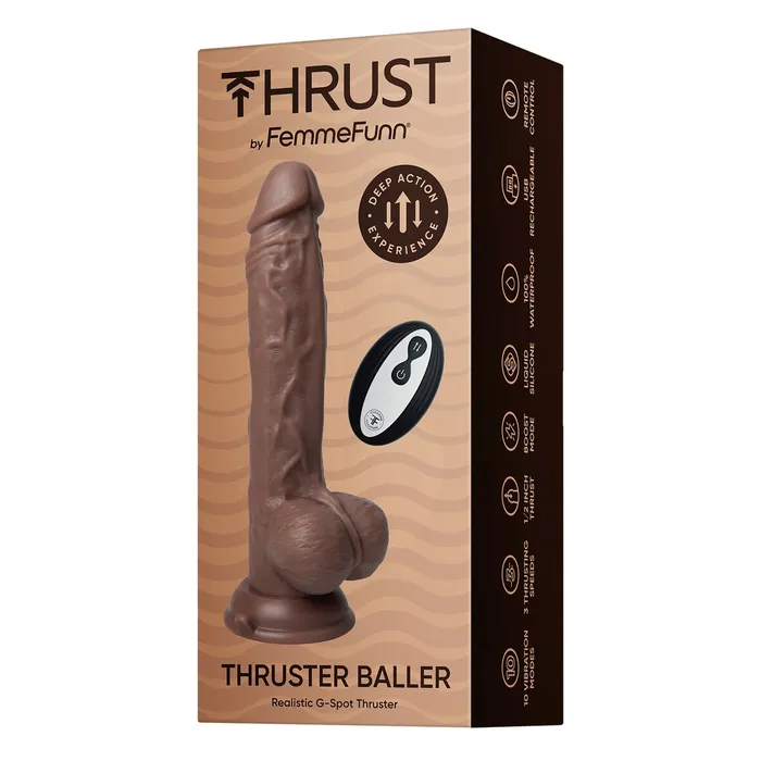 FemmeFunn Female Sex Toys | Vibratore Realistico FemmeFunn Thrust Silicone ABS Ø 4,1 cm (15,7 cm) FemmeFunn Female Sex Toys | Vibratore Realistico FemmeFunn Thrust Silicone ABS Ø 4,1 cm (15,7 cm)