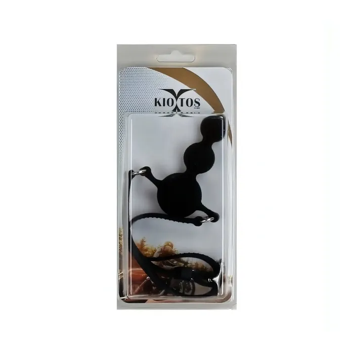 Gag con Palline Anali A Diametro Graduale - 100% Silicone Medicale | Kiotos Female Sex Toys
