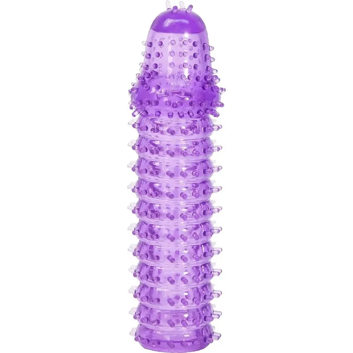 Guaina fallica con rilievi e nervature stimolanti Silicone Viola You2Toys Female Sex Toys Guaina fallica con rilievi e nervature stimolanti Silicone Viola You2Toys Female Sex Toys