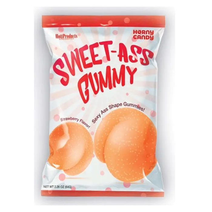 Hott Products Anal Sweet Ass Gummy Butt Shaped Gummies