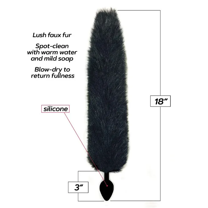 Icon Brand Anal | Foxy Silicone Fox Tail Butt Plug