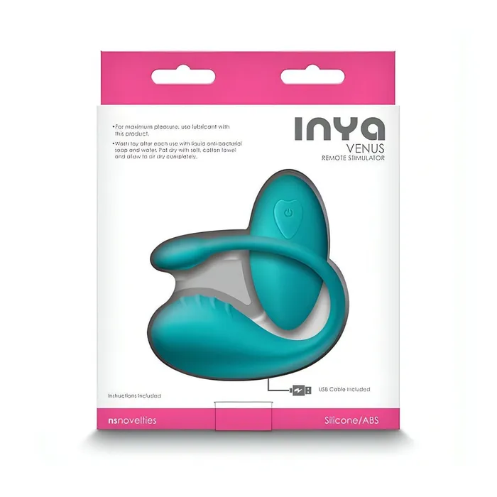 INYA Venus Ovetto vibrante con telecomando wireless - Silicone, Azzurro | NS Novelties Female Sex Toys
