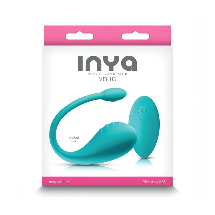 INYA Venus Ovetto vibrante con telecomando wireless - Silicone, Azzurro | NS Novelties Female Sex Toys