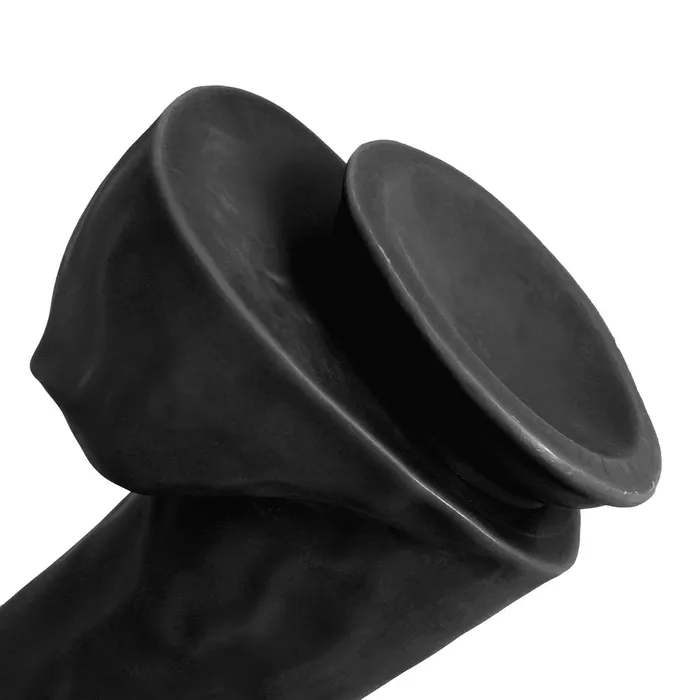 Kiotos COX Dildos | Kiotos Cox - Mega Dildo XXL 37 x 8 cm - Zwart