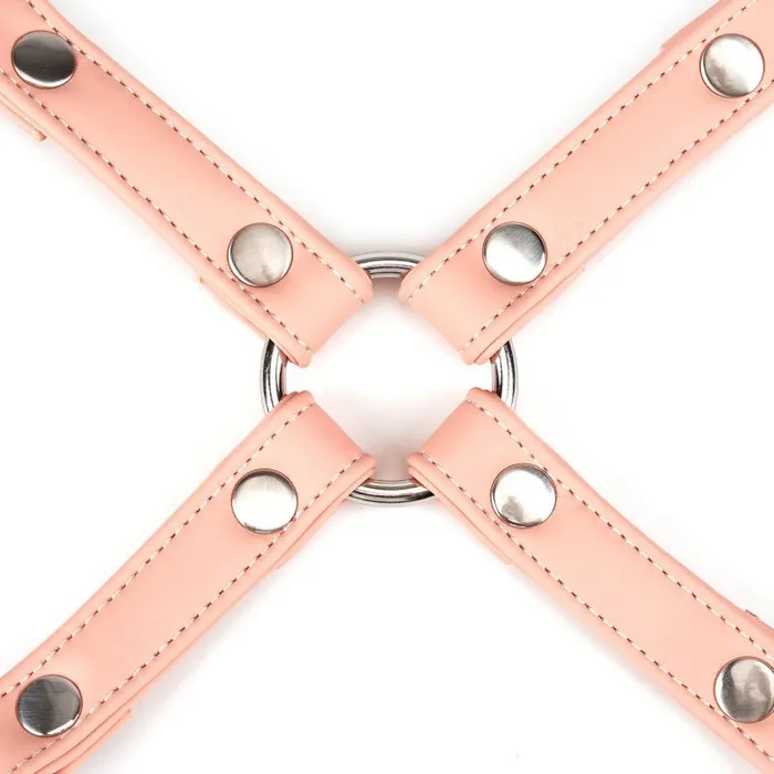 Liebe Seele Vibrators | Liebe Seele - Pink Organosilicone Hogtie - vegan friendly - Roze