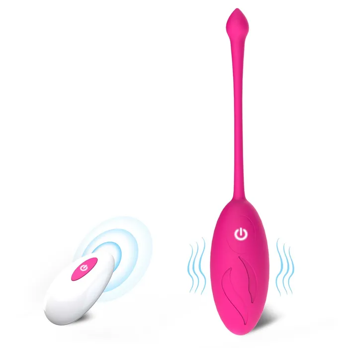 Love Toys Female Sex Toys Remote Controlled Bullet Vibrator Packed In Sealed Foil Bags