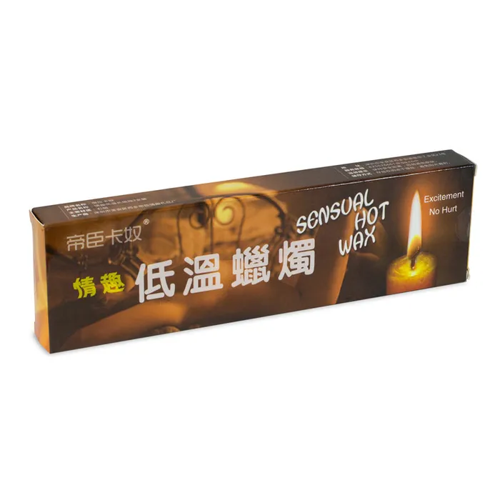 Love Toys Female Sex Toys Taper Wax Drip Candle Packed In Sealed Foil Bags