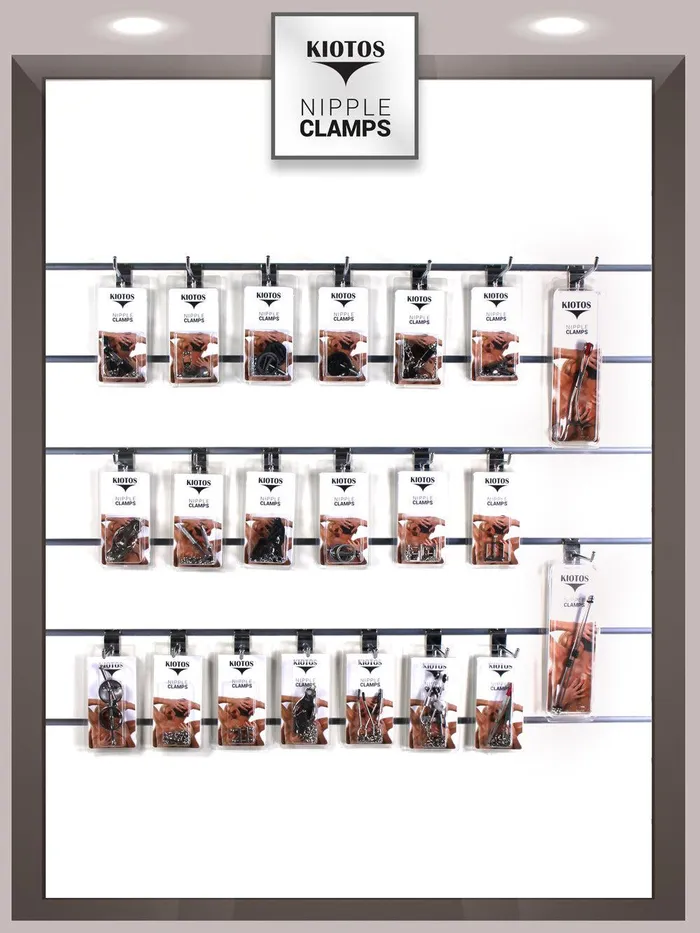 Male Sex Toys | Kiotos Kiotos Steel - Magnetische Tepelklem Met Ketting - 1 stuk