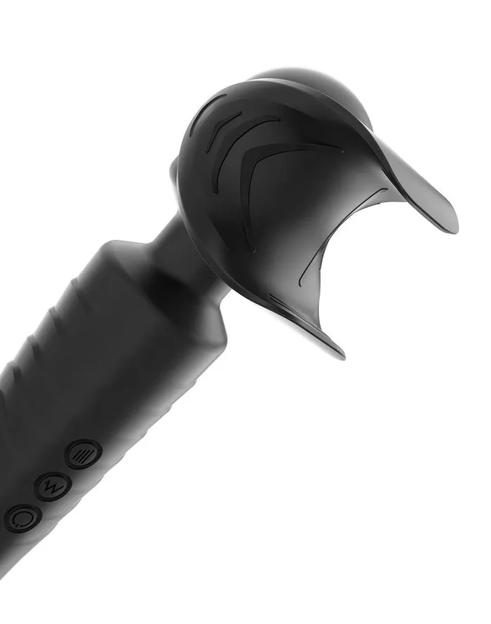 ManWan Male Sex Toys | Man.Wand Wand Masturbator - Zwart