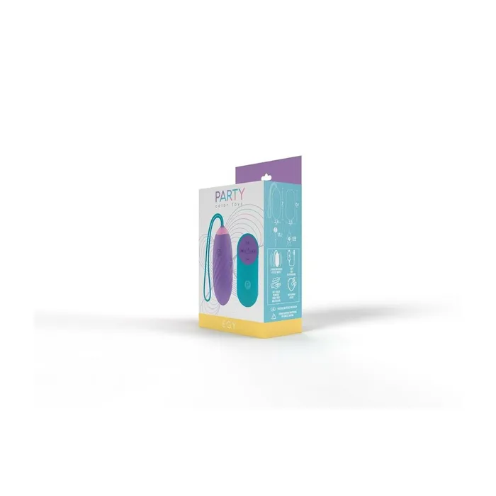 Masturbatore Uovo Party Color Toys Lilla | Party Color Toys Vibrators Masturbatore Uovo Party Color Toys Lilla | Party Color Toys Vibrators