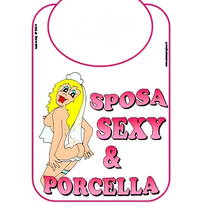 Maxi Bavaglia Sposa Sexy Porcella Sessopergioco Vibrators