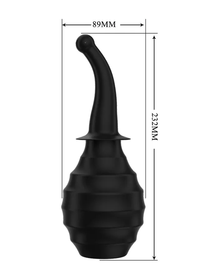 Mr Play Male Sex Toys | Mr. Play - Anaal Douche - Super Power - Gebogen Inbrengcanule
