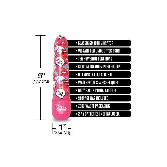 NS Novelties Vibrators | Vibratore Mini NS Novelties Prints Charming Multicolore