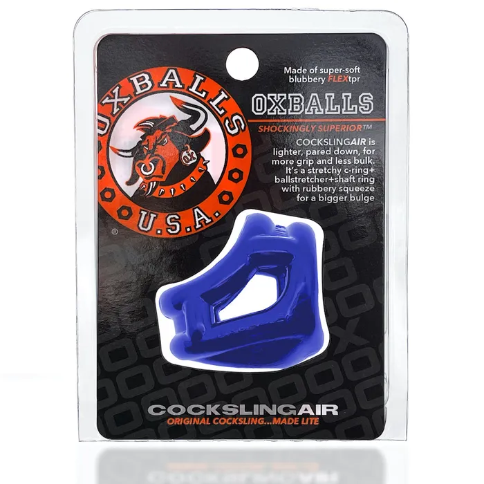 Oxballs (D) Vibrators | Oxballs - Cocksling Air - Pool Blue