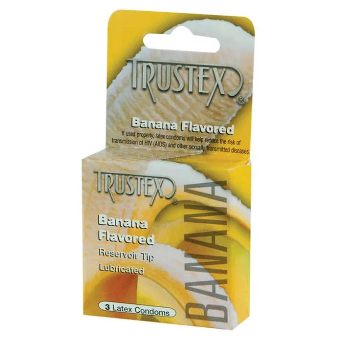 Pamco Vibrators Trustex Banana 3Pks