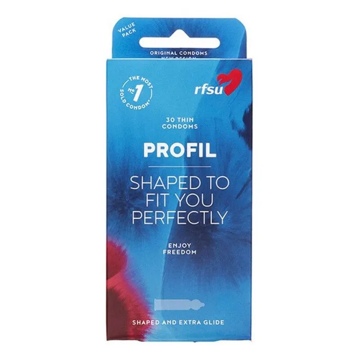 RFSU Female Sex Toys Preservativi RFSU Profil 185 cm 10 uds