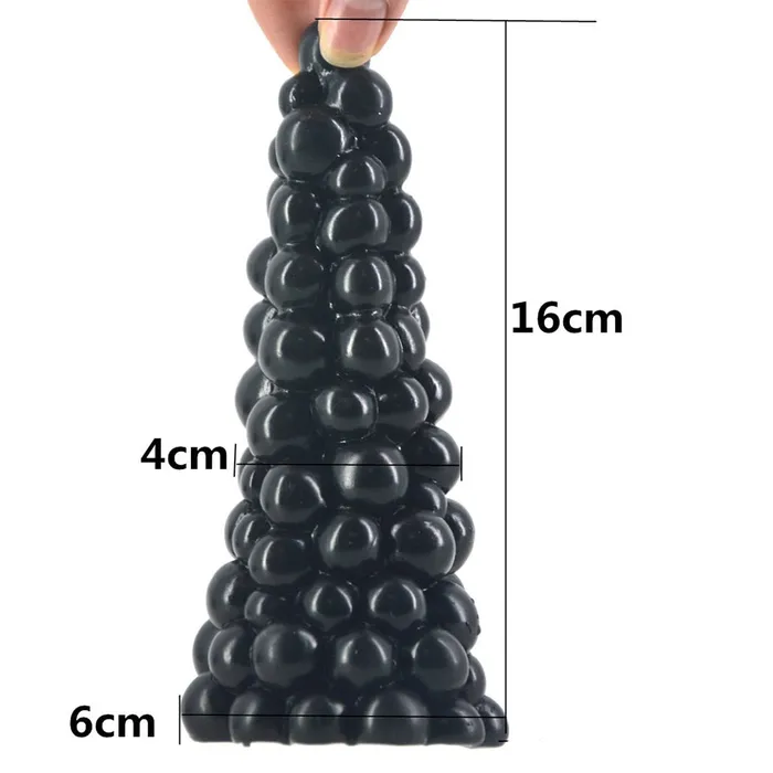 sale Big Anal Plug Like Grape Xmas Tree Design Beads Anal Sex Toys Anal Dildo Stuffed Stopper Anus Massage For Women Sex Store | Anal