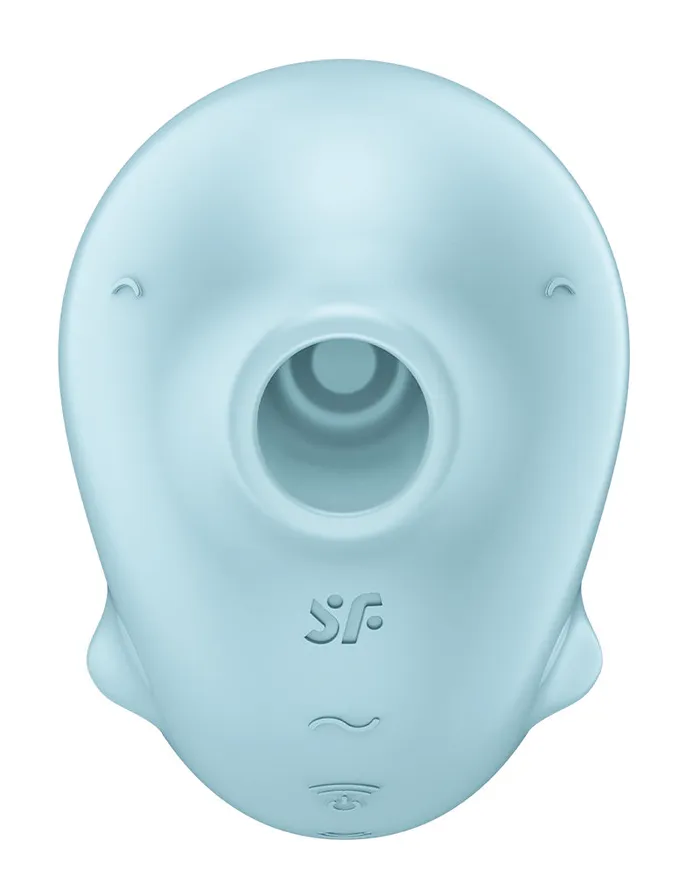 Satisfyer Vibrators | Satisfyer - Sassy Seal - Luchtdruk Vibrator - Lichtblauw