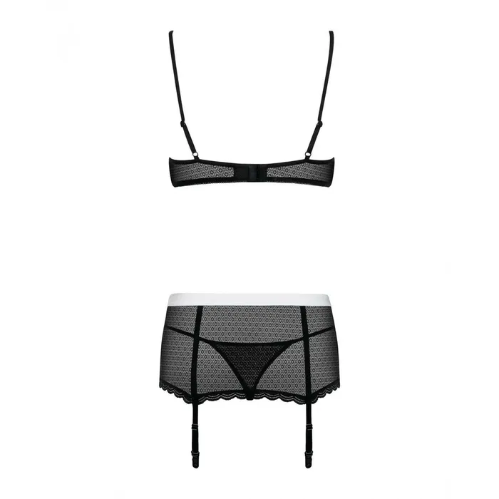 Set di Lingerie con Pizzo Obsessive MAIDME L/XL | Obsessive Male Sex Toys