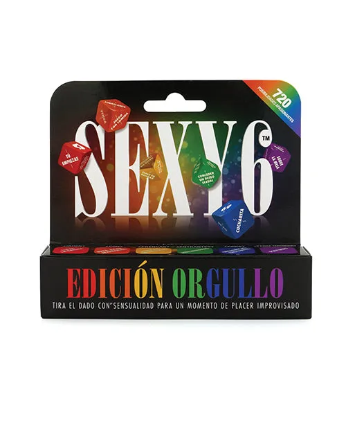Sexy 6 Dice Game Pride Edition Spanish Version Creative Conceptions Games