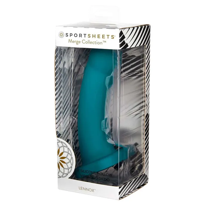 Sportsheet Lennox 8 Inch Hollow Vibrating Dildo Sportsheets Dildos