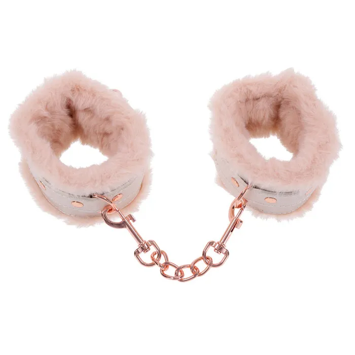 Sportsheets Peaches ‘n CreaMe Fur Handcuffs | Vibrators