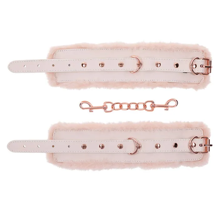 Sportsheets Peaches ‘n CreaMe Fur Handcuffs | Vibrators