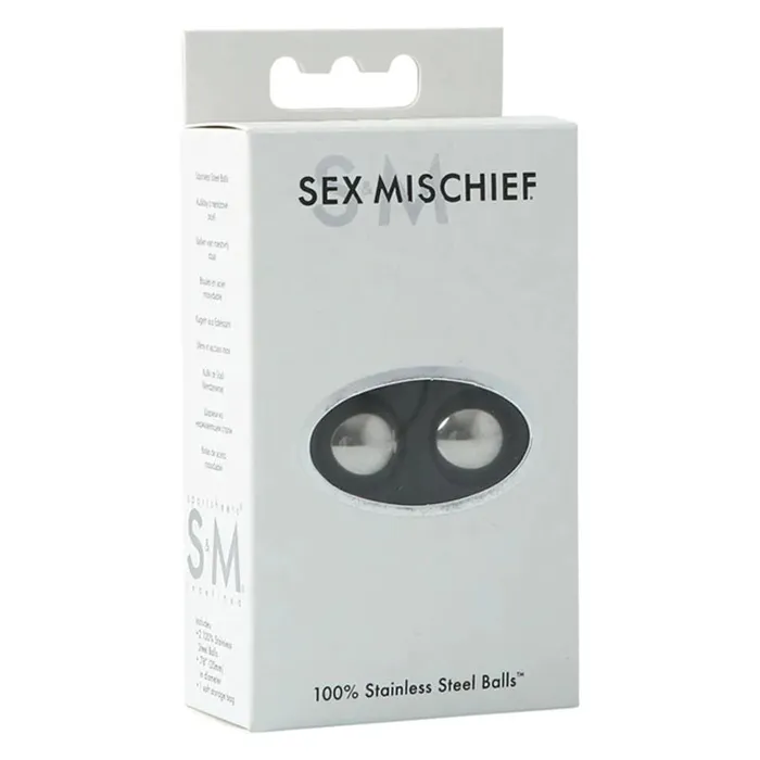 Sportsheets Sex Mischief Stainless Steel Balls Dildos