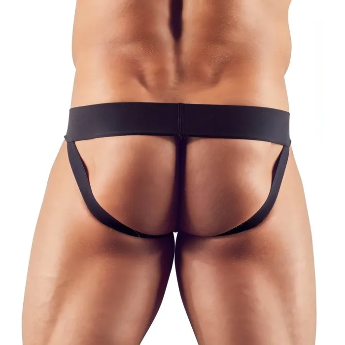 Svenjoyment Vibrators | Jockstrap a rete - Nero, Taglia L