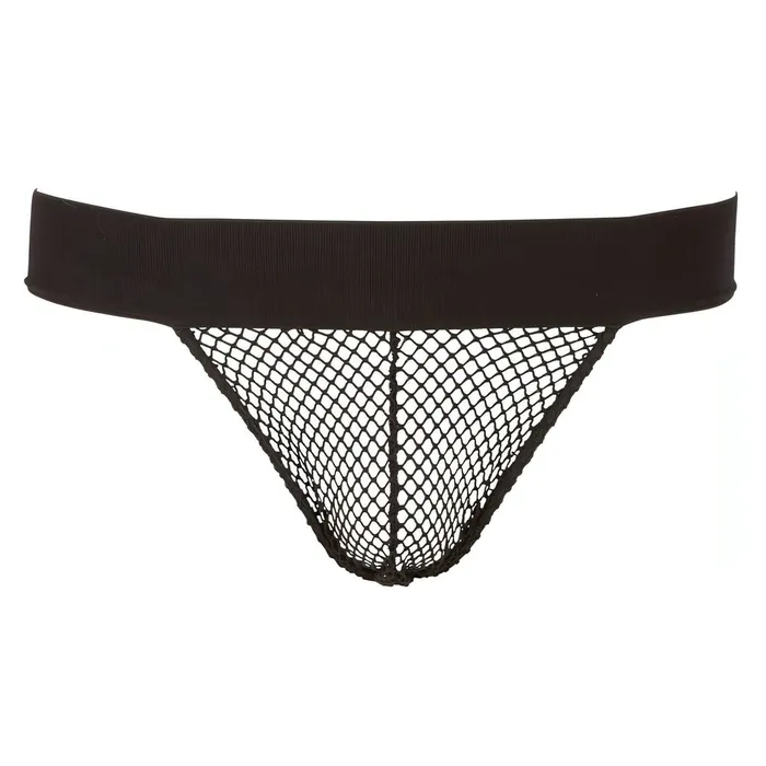 Svenjoyment Vibrators | Jockstrap a rete - Nero, Taglia L